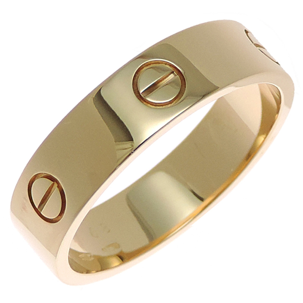 Cartier #68 750YG Love Men's Ring CR48306968 750 Yellow Gold